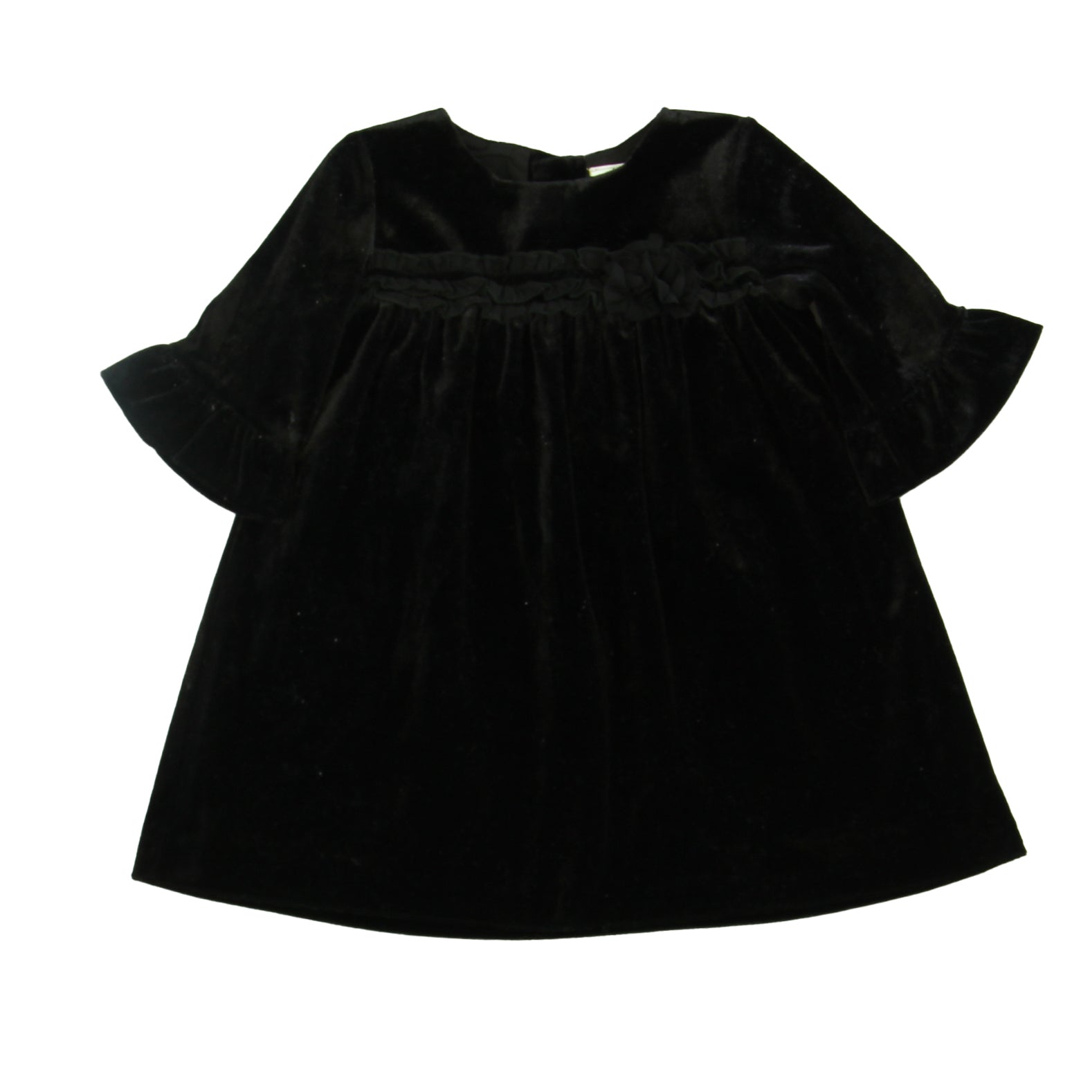 Miniclassix Girls Black Special Occasion Dress Size: 18 Months Black