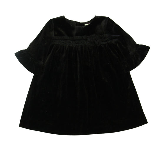 Miniclassix Girls Black Special Occasion Dress Size: 18 Months Black