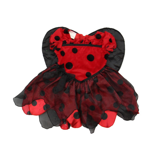 Miniwear "Ladybug" Girls Red | Black Costume Size: 12 Months