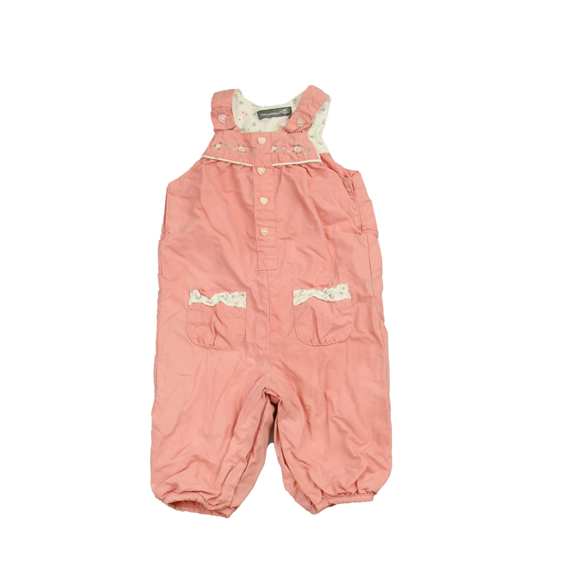 Mon premier Major Girls Pink Romper Size: 6 Months Pink