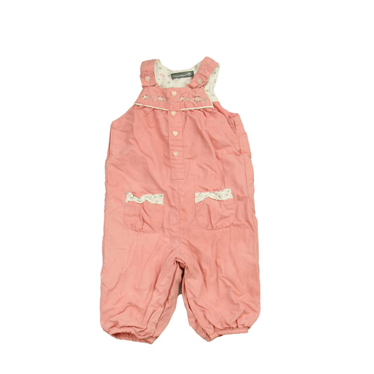 Mon premier Major Girls Pink Romper Size: 6 Months Pink