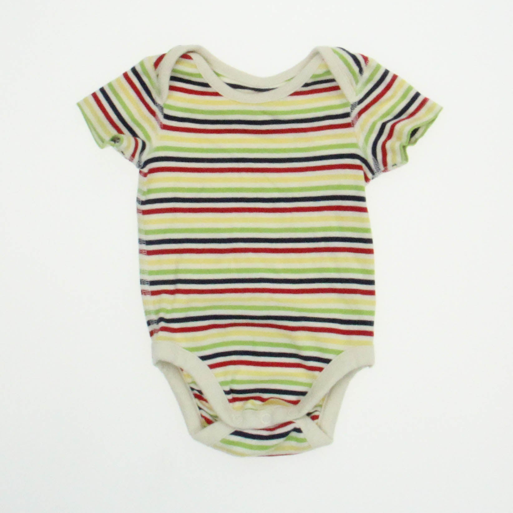 Moon And Back Unisex Stripes Onesie Size: 0-3 Months Stripes