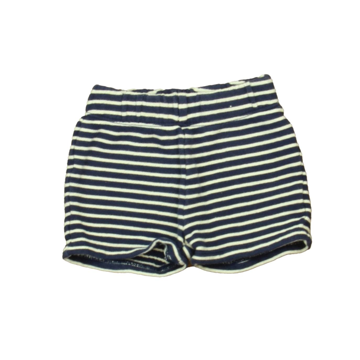 Moon and Back Girls Navy | White Shorts Size: 3-6 Months Navy | White