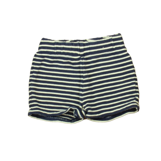 Moon and Back Girls Navy | White Shorts Size: 3-6 Months Navy | White