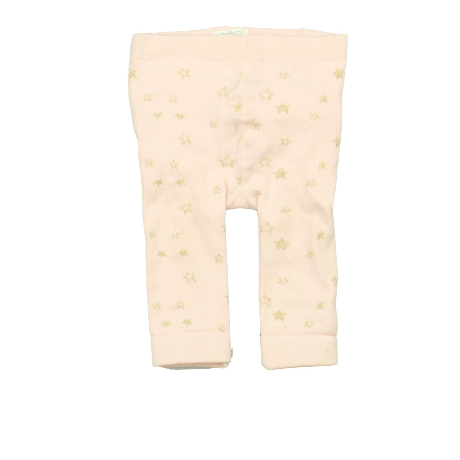 Mudpie Girls Pink | Gold Tights Size: 0-6 Months Pink | Gold