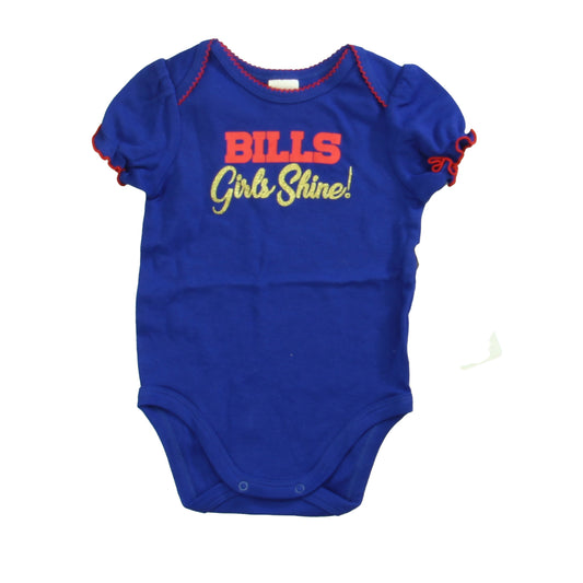 NFL Girls Blue "Bulls" Onesie Size: 3-6 Months Blue "Bulls"