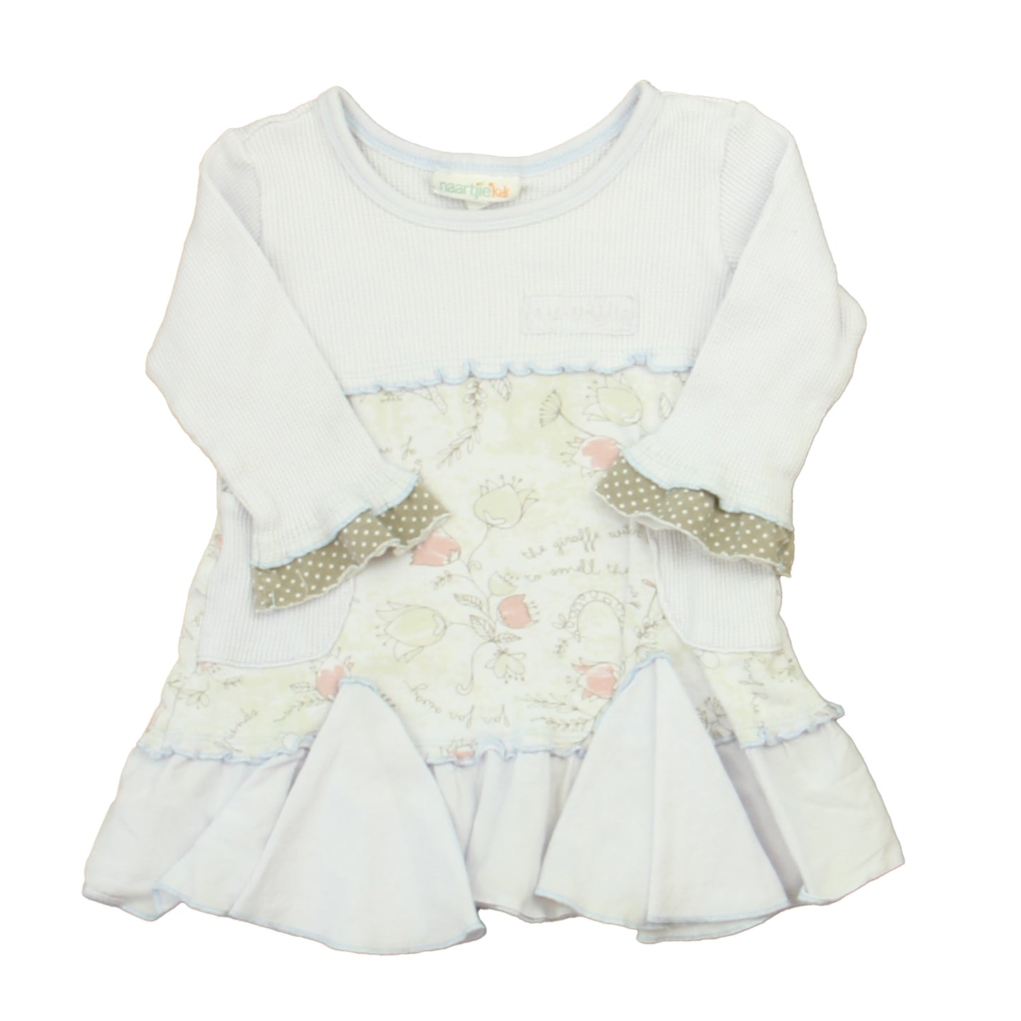 Naartjie Girls Purple Dress Size: 3-6 Months Purple