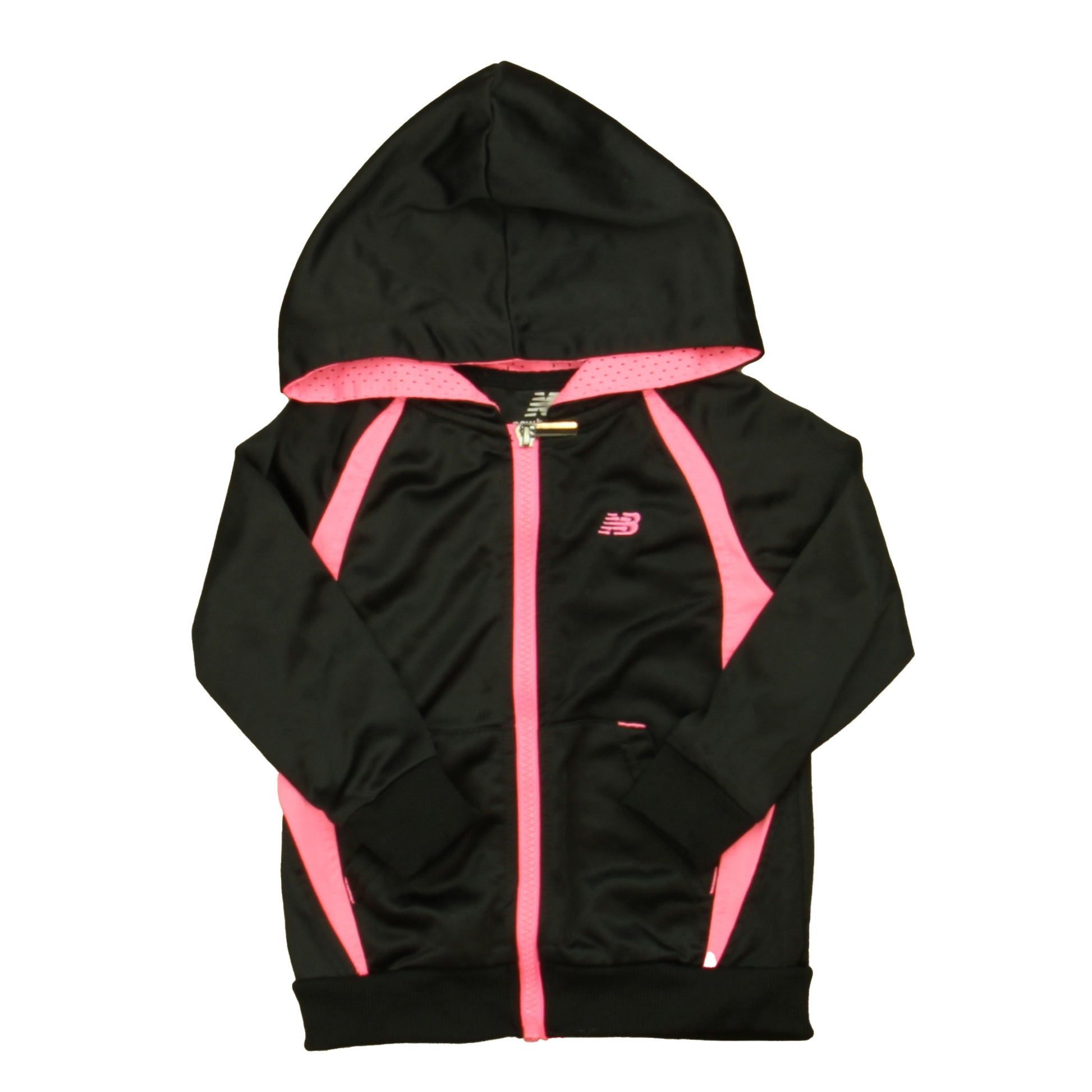 New Balance Girls Black | Pink Athletic Top Size: 24 Months Black | Pink