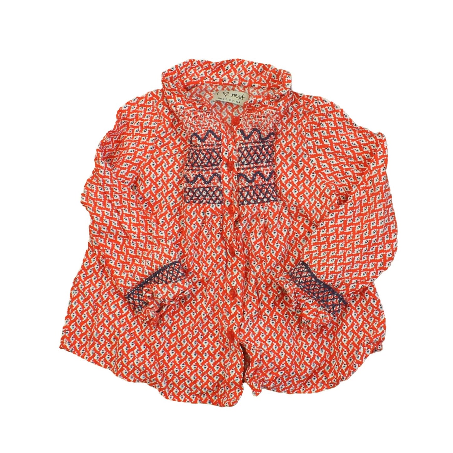 Next Girls Red | Multi Blouse Size: 18-24 Months Red | Multi