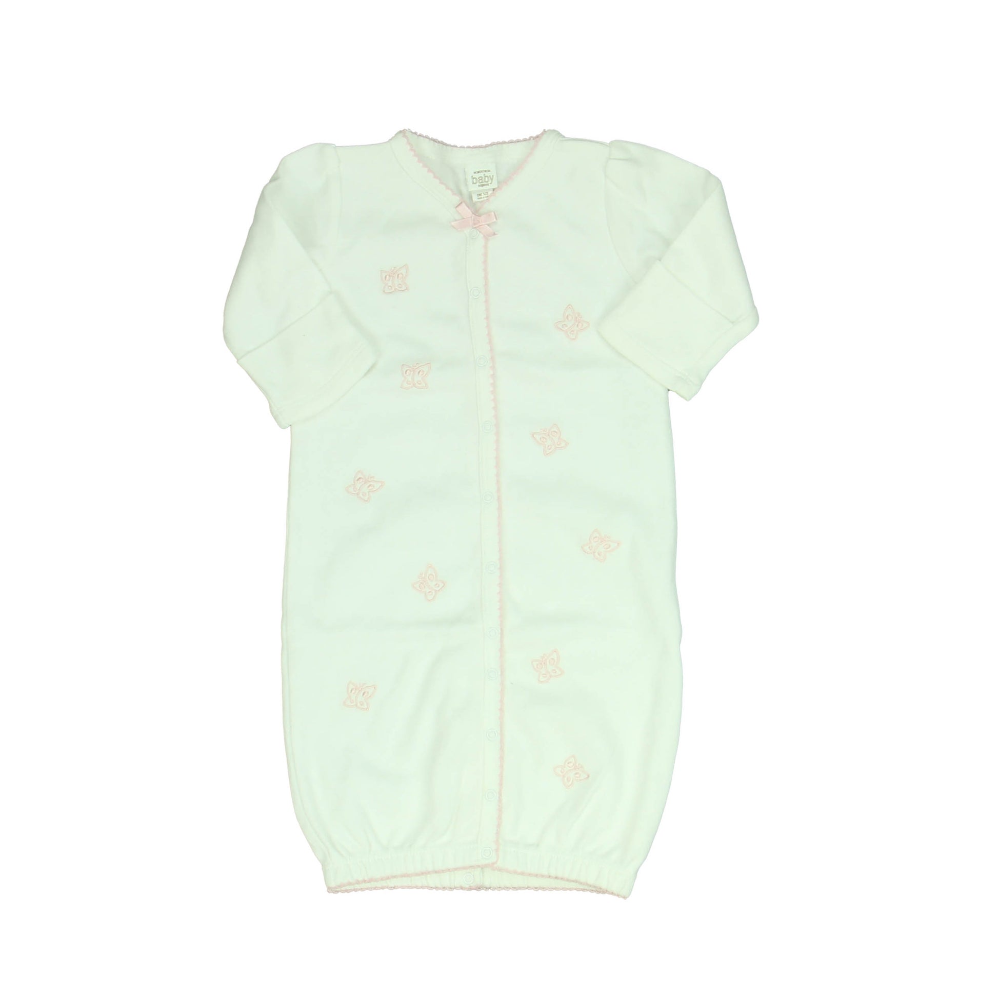 Nordstrom Girls White | Butterflies Sleepsack Size: 0-3 Months White | Butterflies
