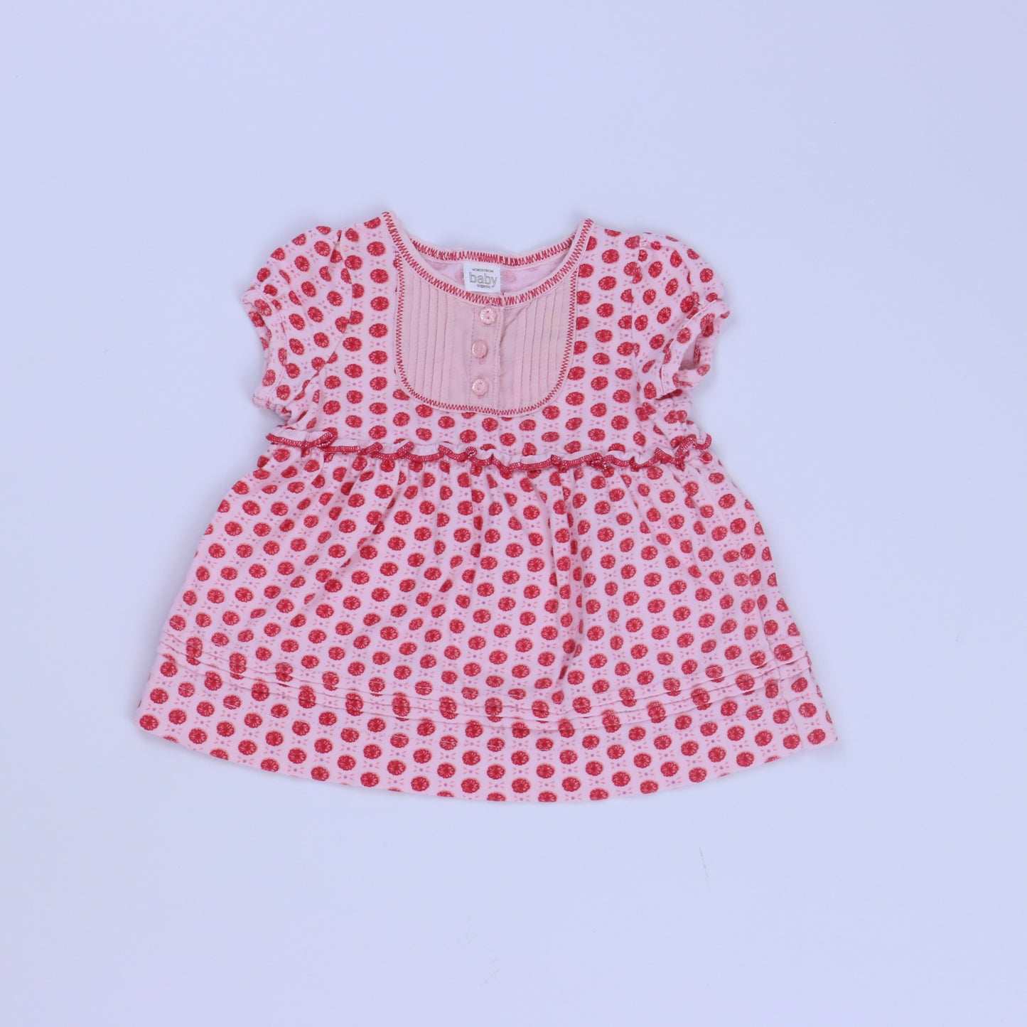 Nordstrom Baby Girls Pink Dress Size: 3 Months Pink