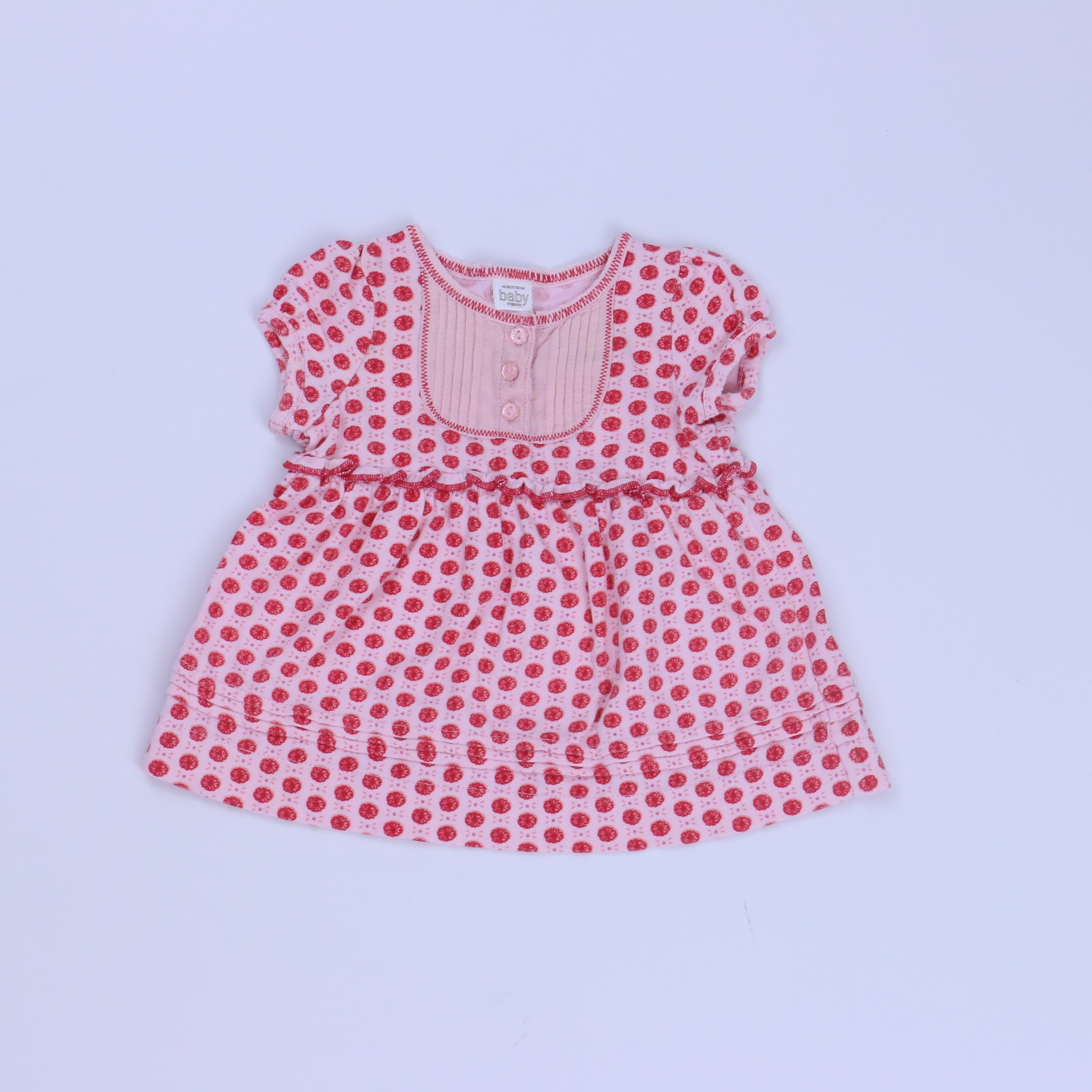 Nordstrom Baby Girls Pink Dress Size: 3 Months Pink
