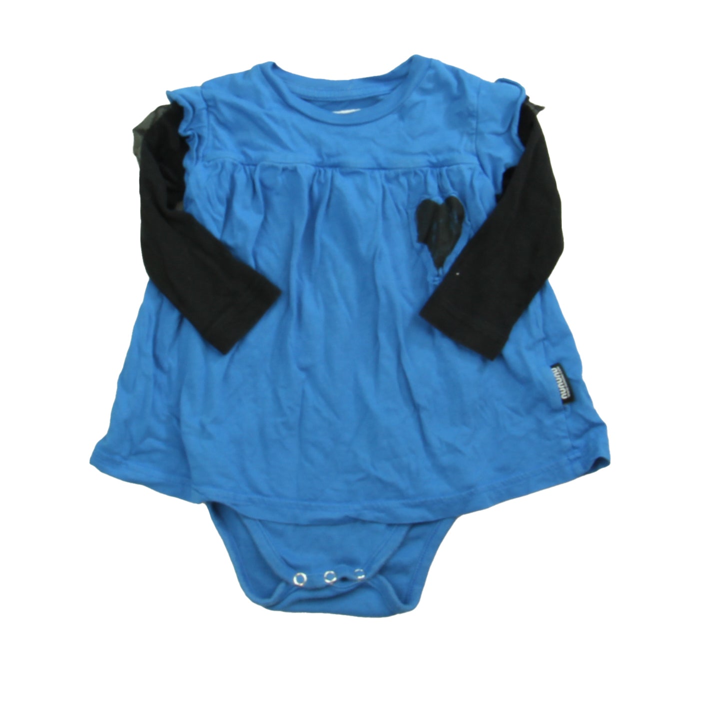 NuNuNu Girls Blue Dress Size: 6-12 Months Blue