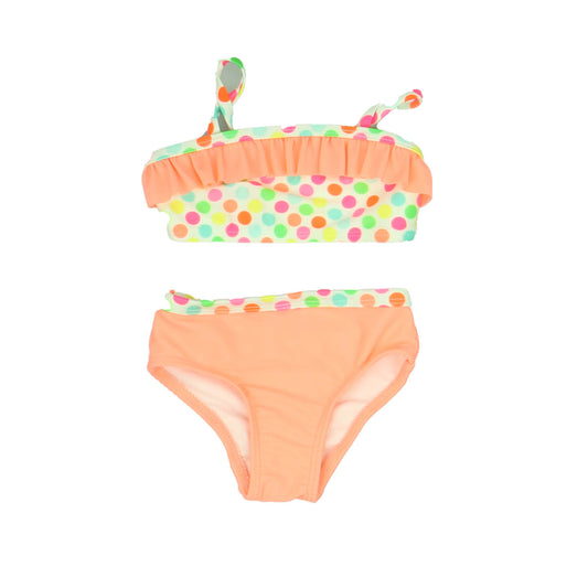 OP Girls Orange | Multi | Polka Dots 2-piece Swimsuit Size: 6-9 Months Orange | Multi | Polka Dots