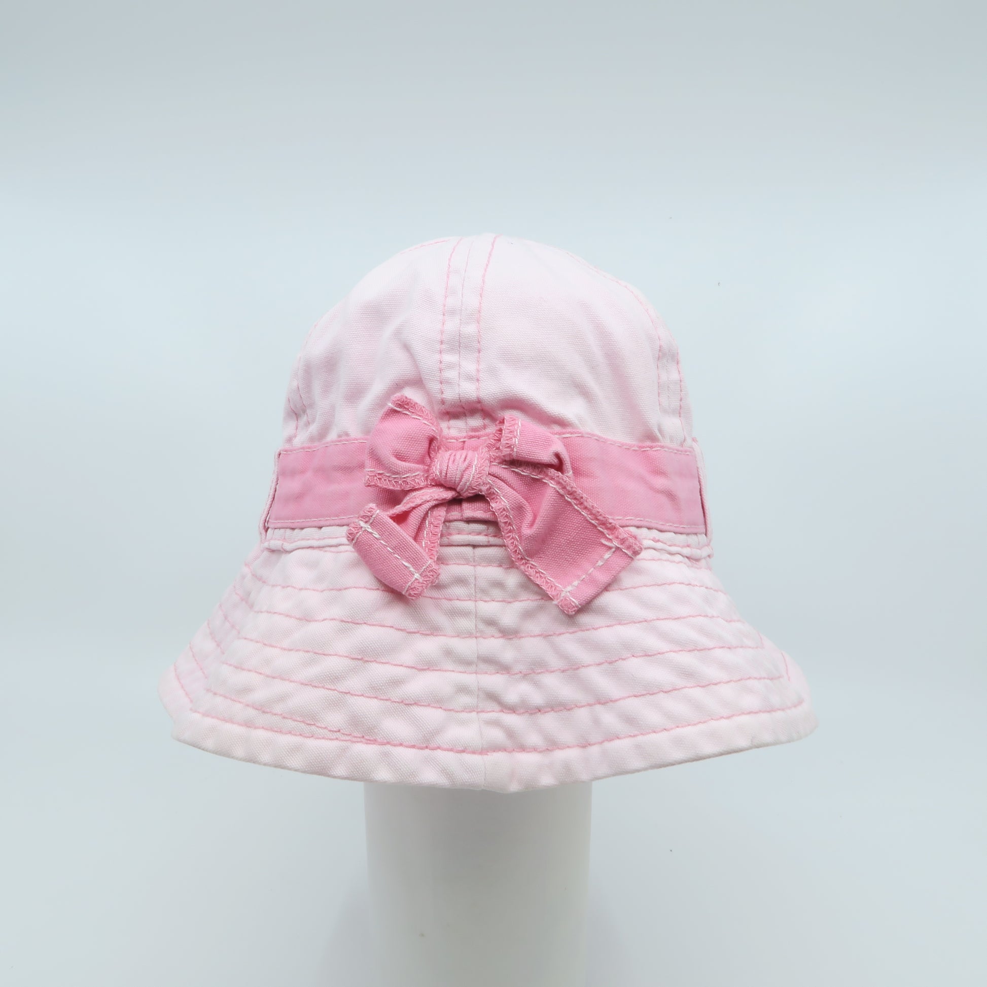 Old Navy Girls Pink Sun Hat Size: 6-12 Months Pink