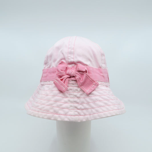 Old Navy Girls Pink Sun Hat Size: 6-12 Months Pink