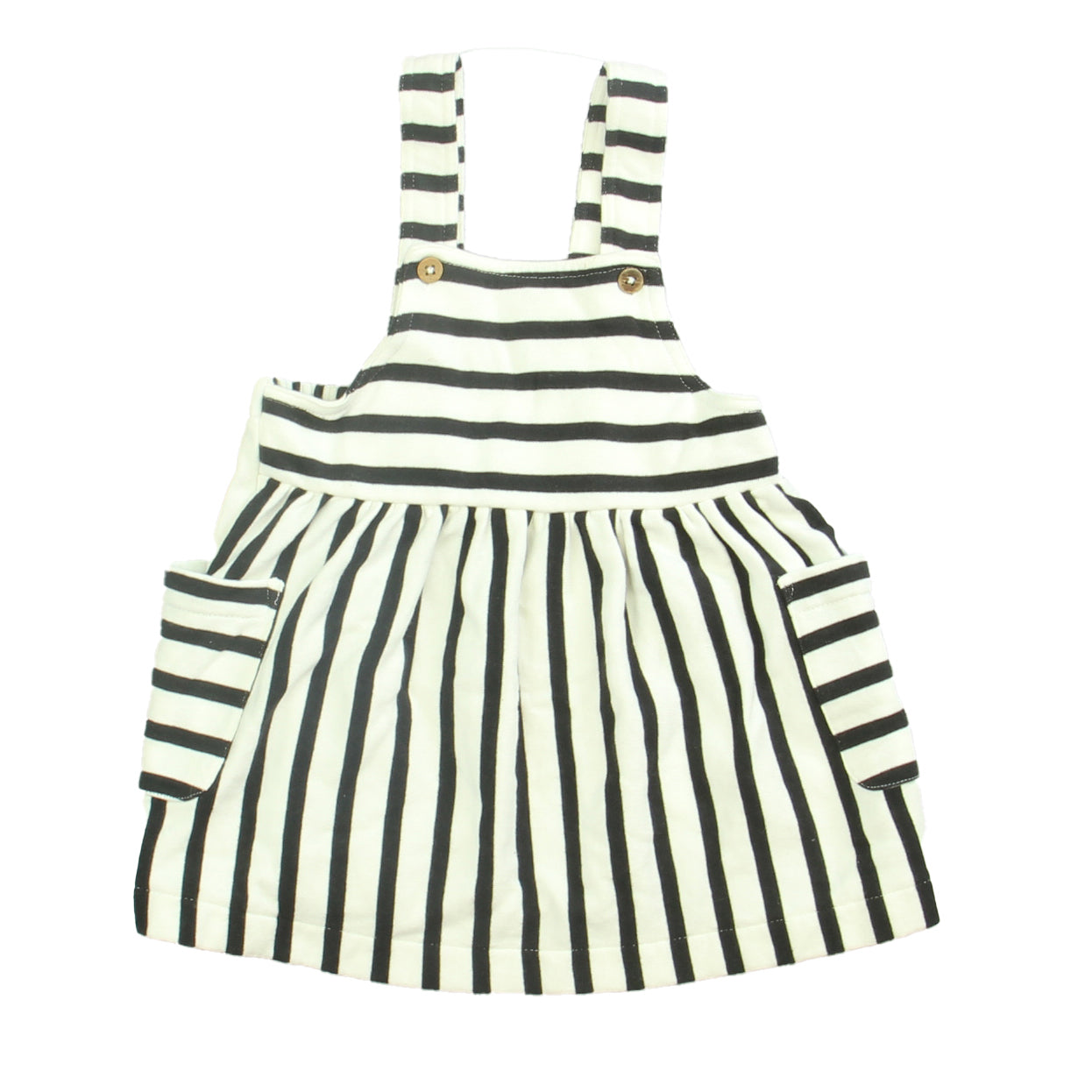 Oliver & Rain Girls White | Navy Jumper Size: 12 Months White | Navy