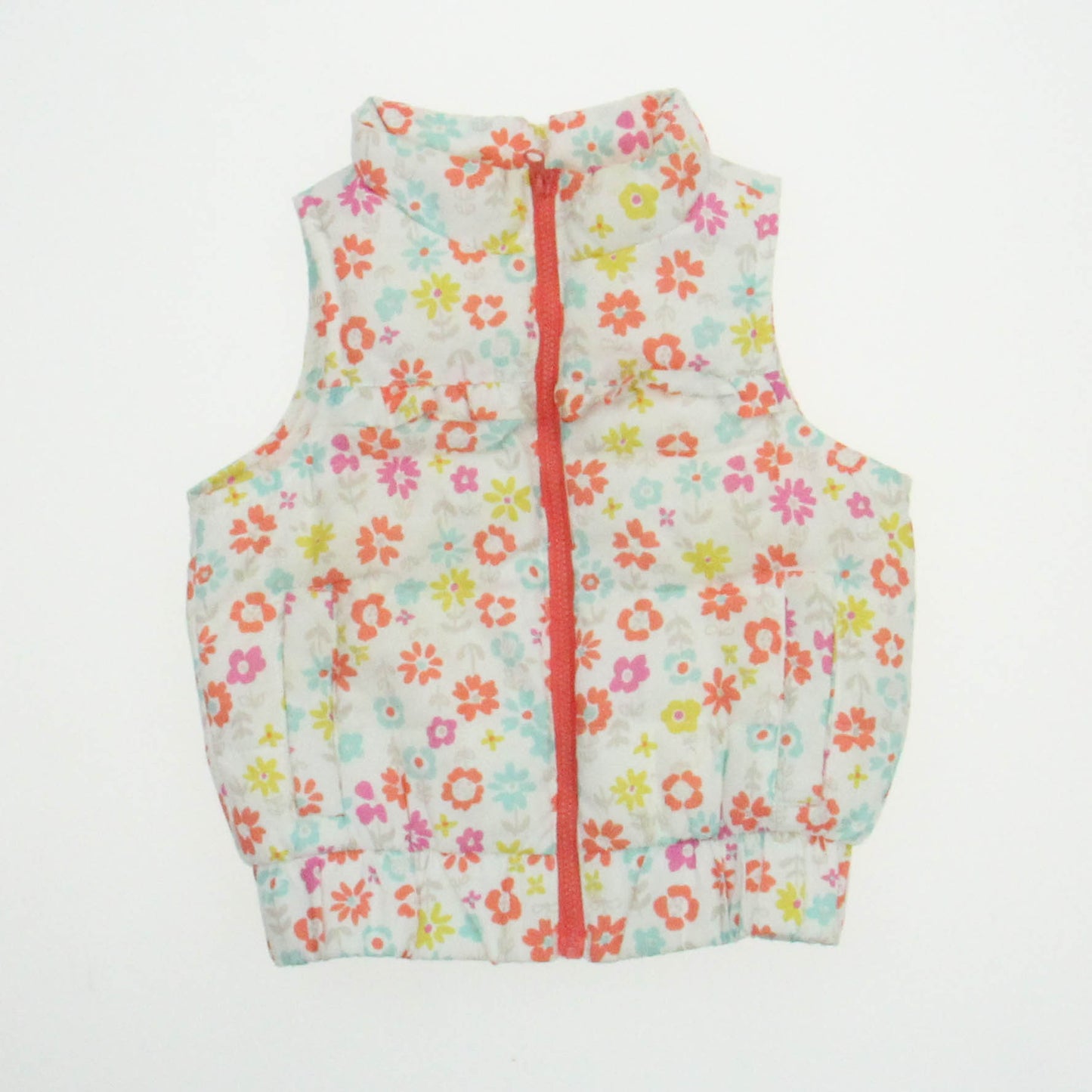 Osh Kosh Girls Floral Vest Size: 12 Months Floral