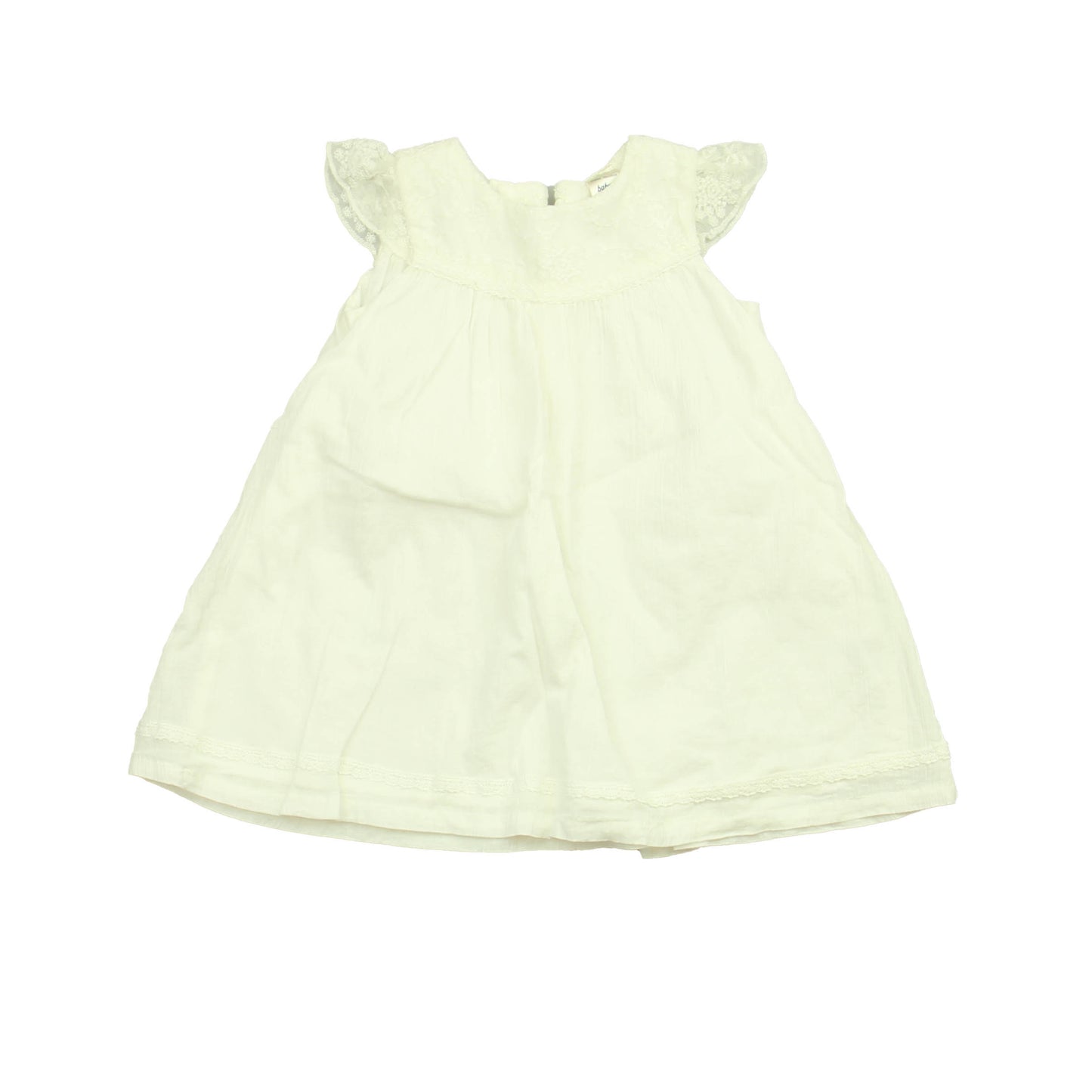 OshKosh Girls White Dress Size: 18 Months White