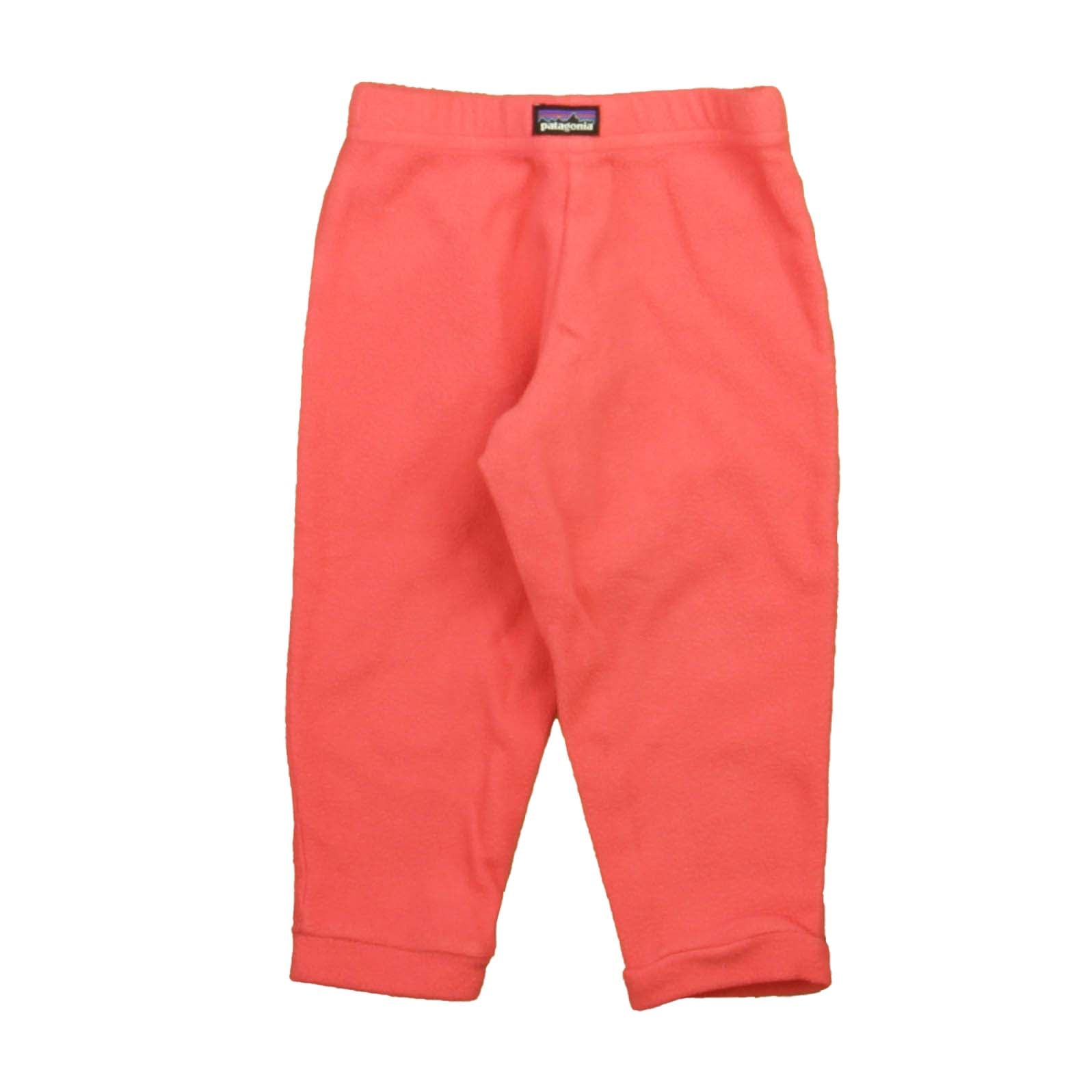 Patagonia Girls Pink Leggings Size: 12-18 Months Pink