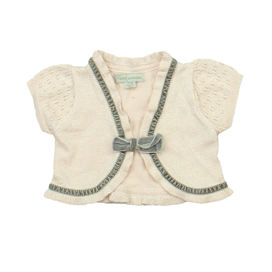 Patch Princess Girls Pink Cardigan Size: 12-18 Months Pink