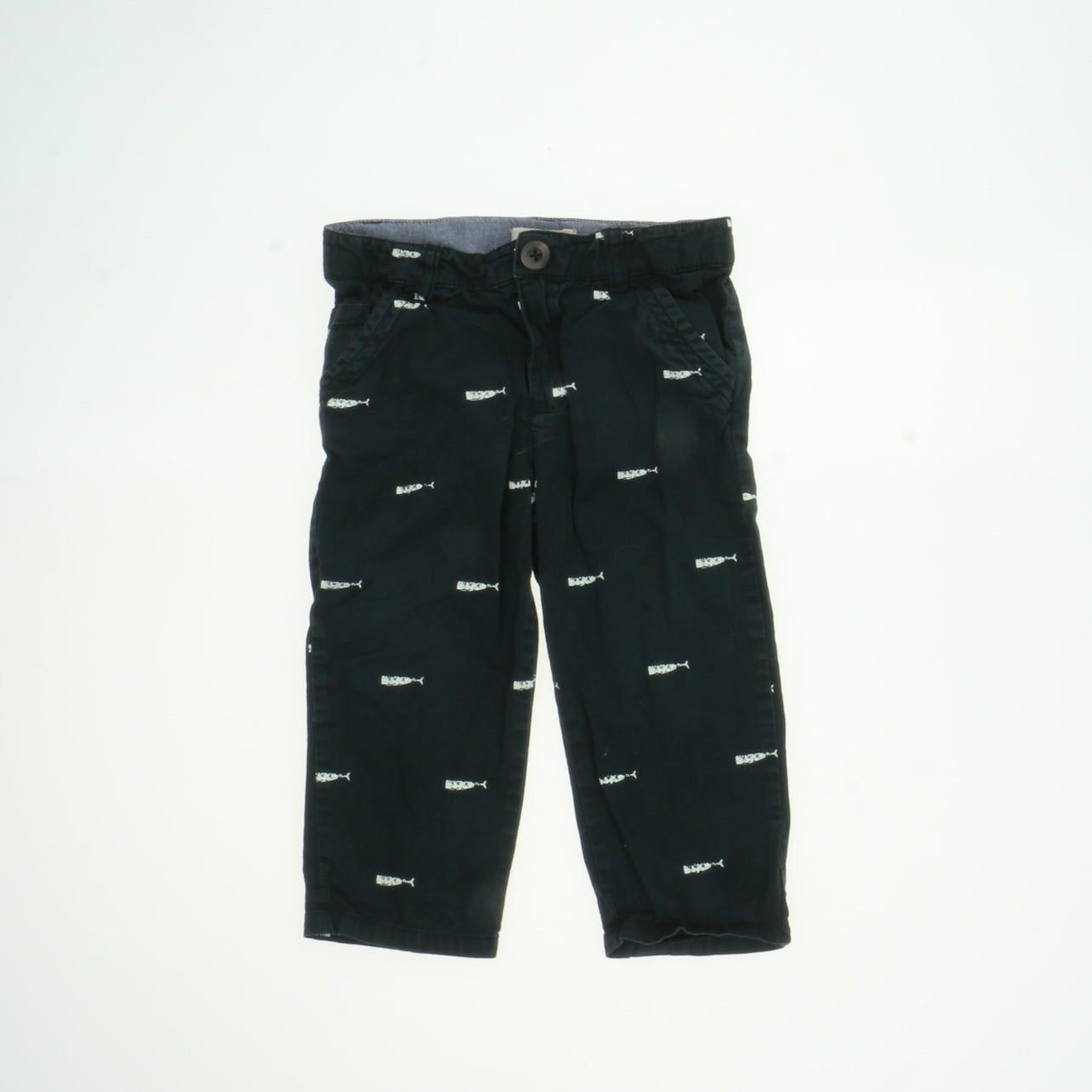 Peek Boys Navy Pants Size: 18-24 Months Navy