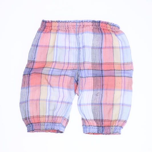 Peek Boys Plaid Casual Pants Size: 6-12 Months Plaid
