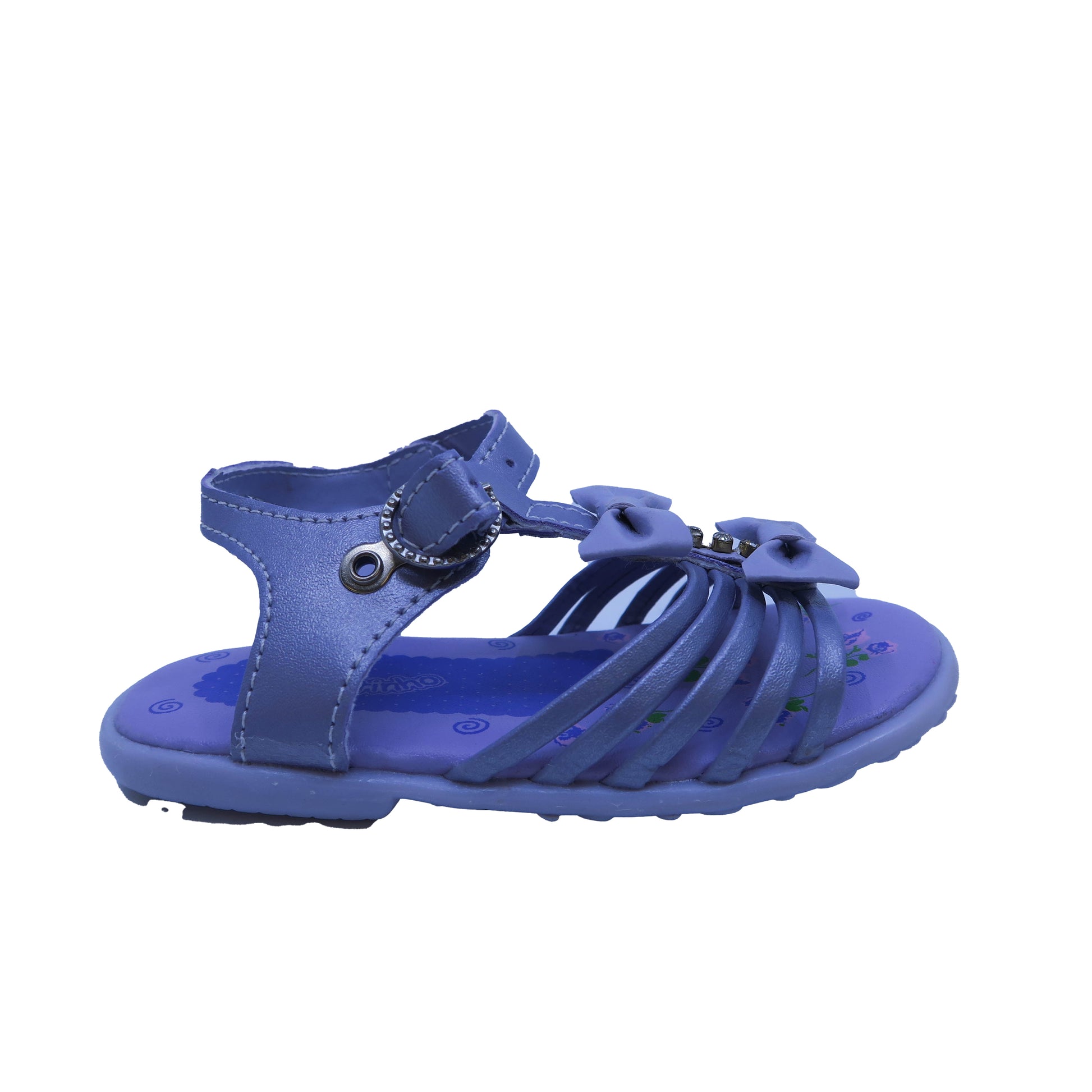 Pegatinho Girls Purple Sandals Size: 4 Infant Purple