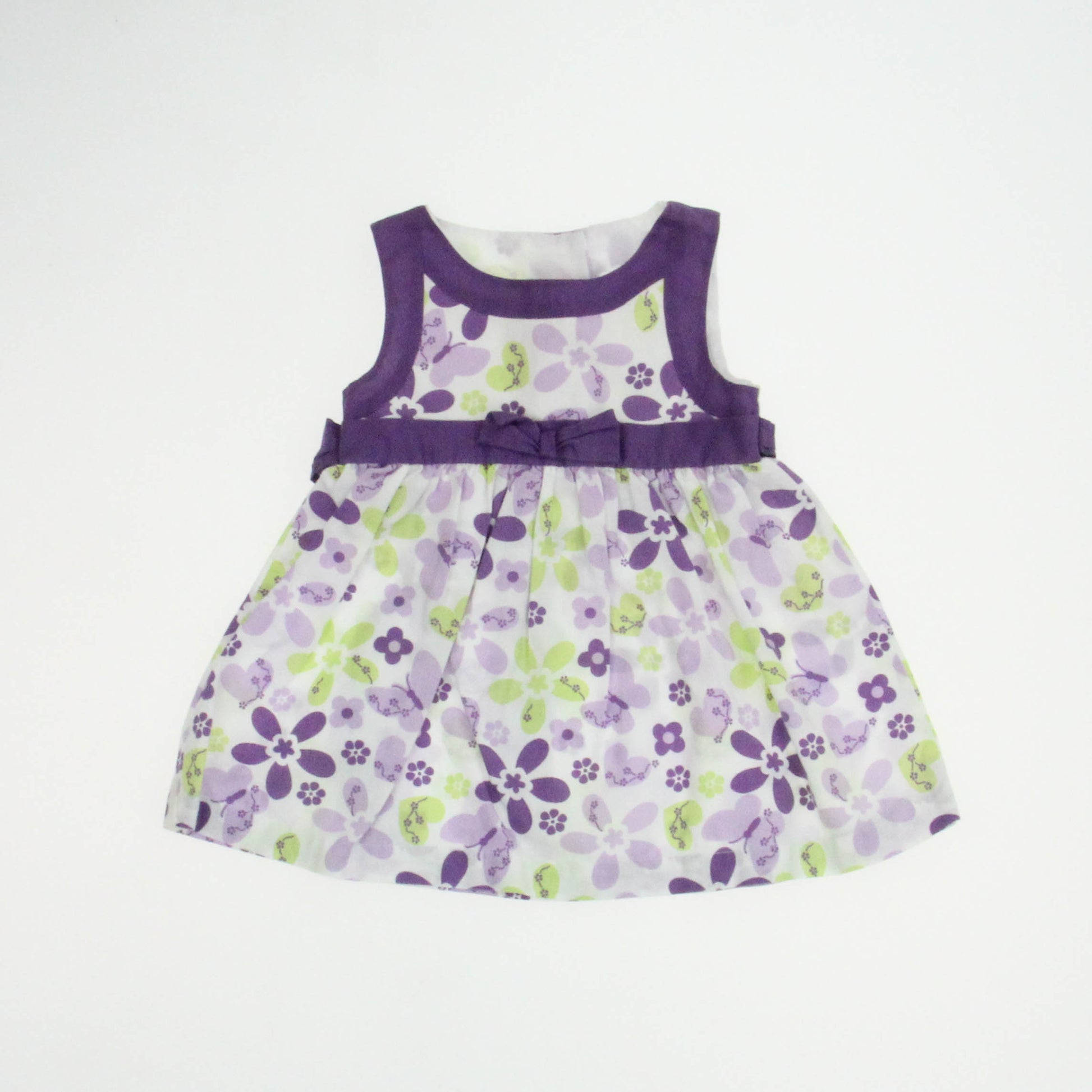 Penelope Mack Girls White | Purple Dress Size: 18 Months White | Purple