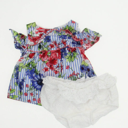 Penelope Mack | Cat & Jack Girls Blue | White Apparel Sets Size: 3-6 Months Blue | White