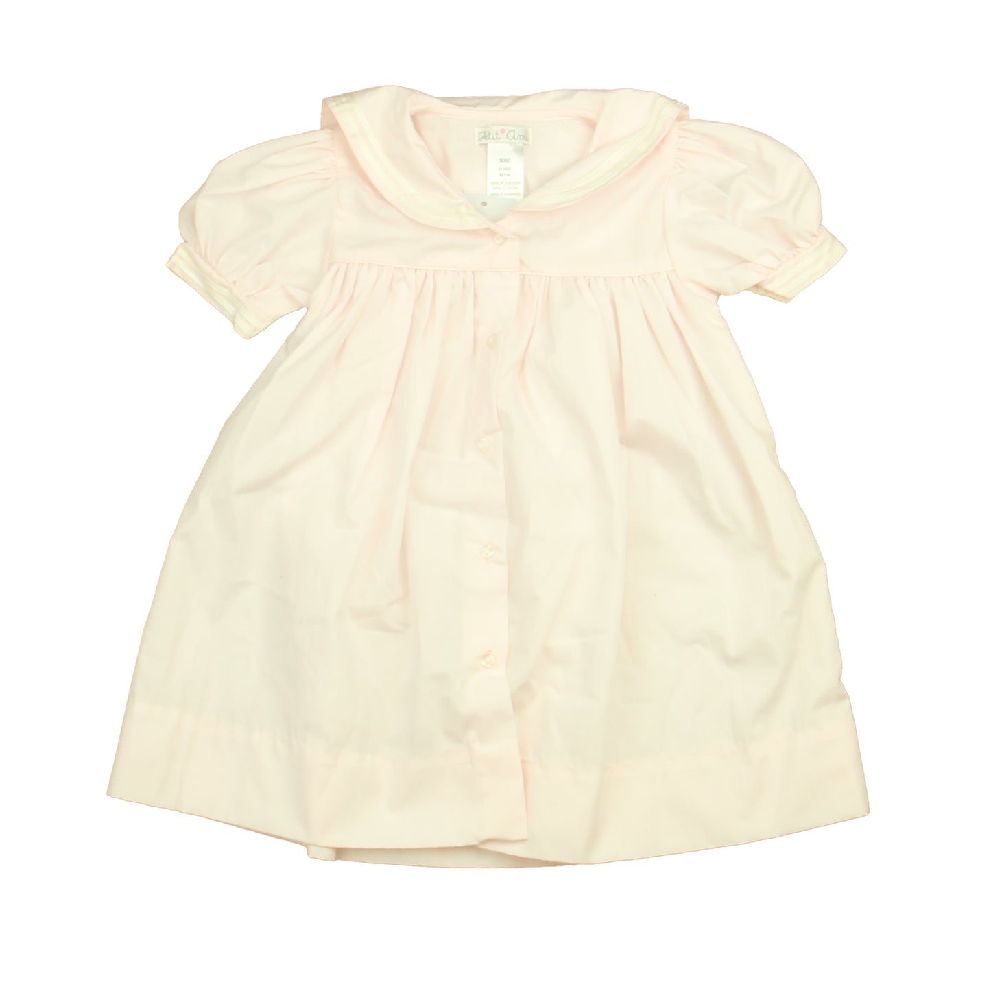 Petit Ami Girls Pink Dress Size: 24 Months Pink