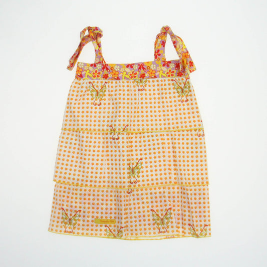Pineapple Kiss Girls Yellow | Multi Dress Size: 24 Months Yellow | Multi