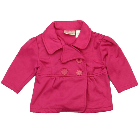 Pink Platinum Girls Fuschia Jacket Size: 12 Months