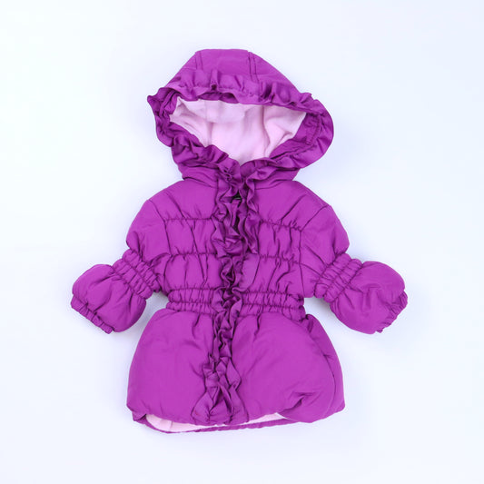 Pink Platinum Girls Purple Jacket Size: 3-6 Months