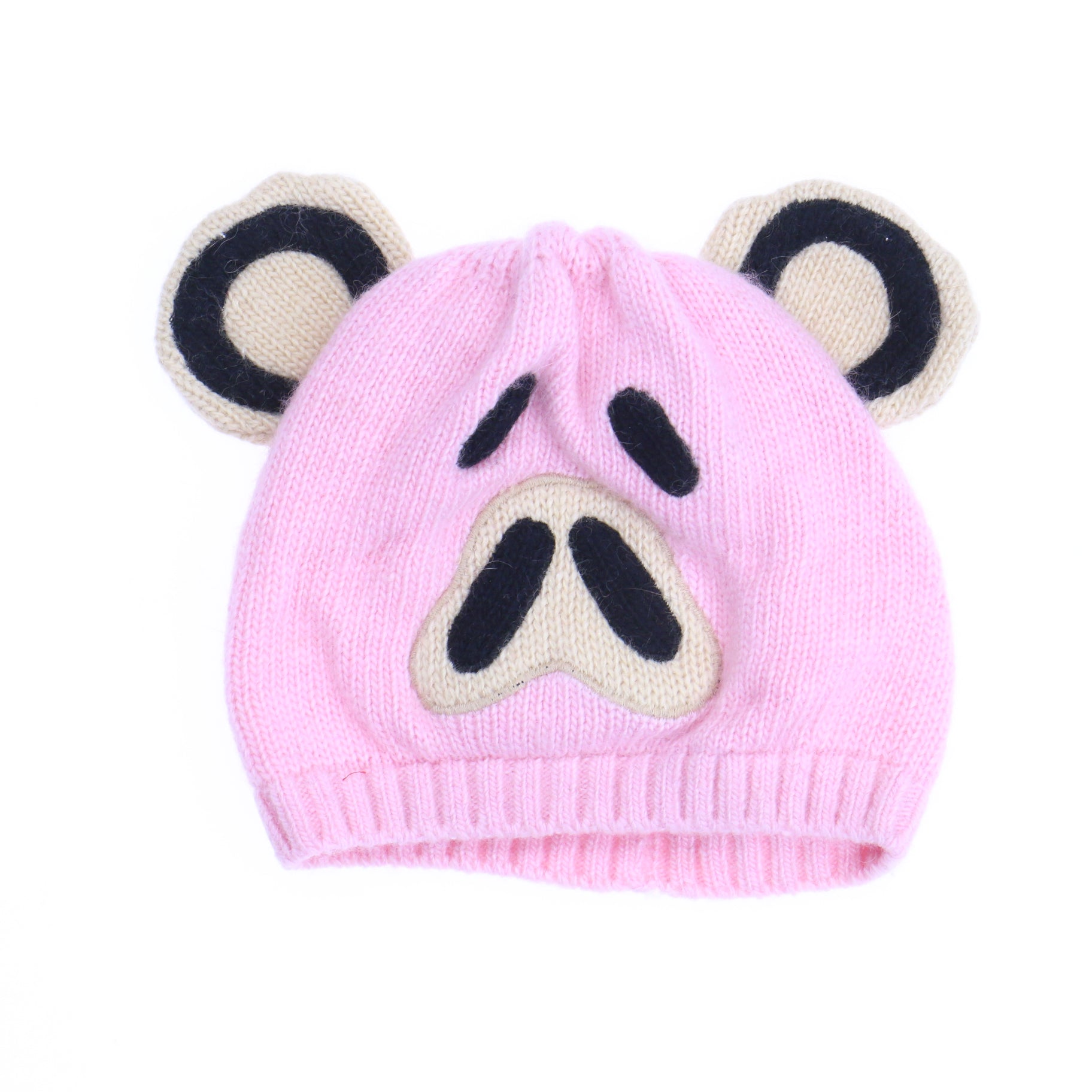 Portolano Kids Girls Pink Winter Hat Size: 6-9 Months Pink
