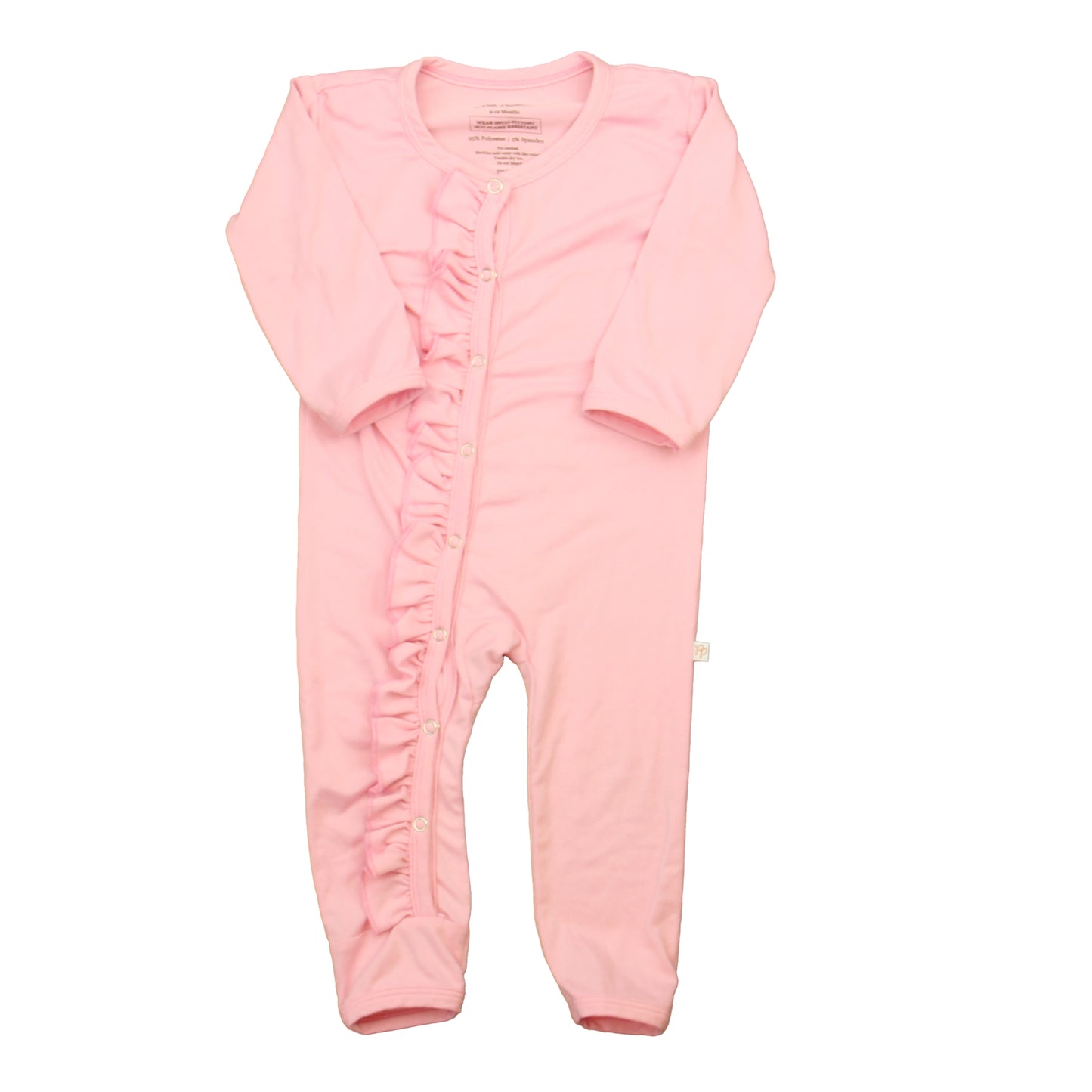 Posh Peanut Girls Pink Long Sleeve Outfit Size: 6-9 Months Pink