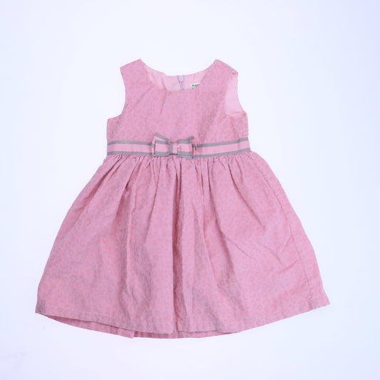 Prenatal Girls Pink Dress Size: 9-12 Months Pink