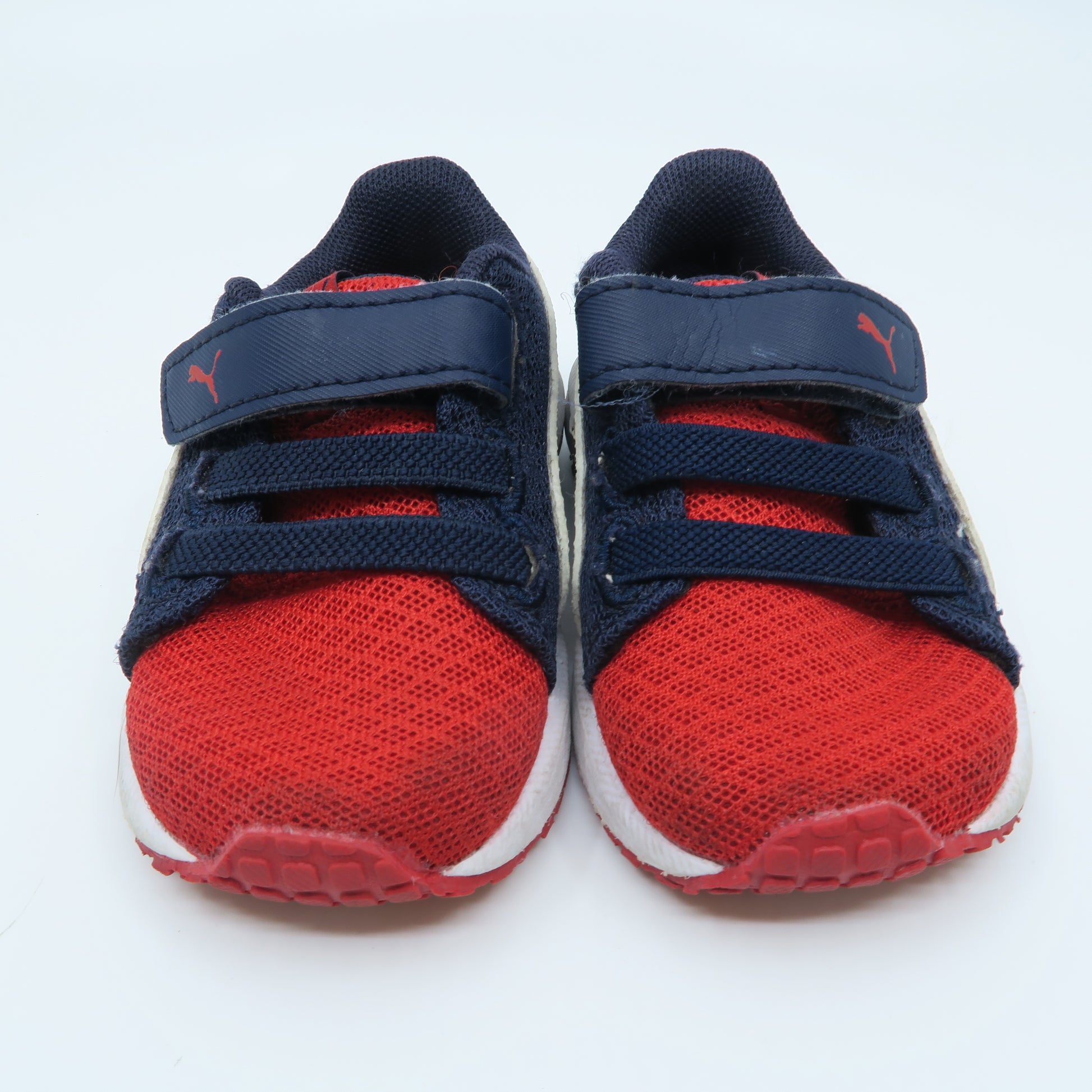 Puma Unisex Blue | Red Sneakers Size: 3 Infant Blue | Red