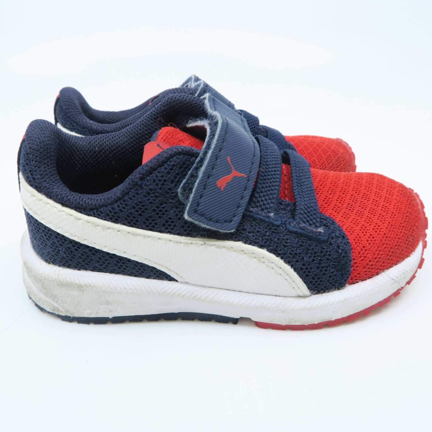 Puma Unisex Blue | Red Sneakers Size: 3 Infant Blue | Red