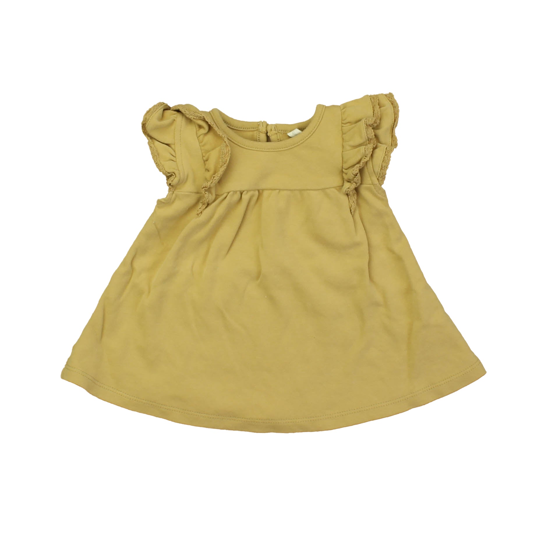 Quincy Mae Girls Brown Dress Size: 3-6 Months Brown