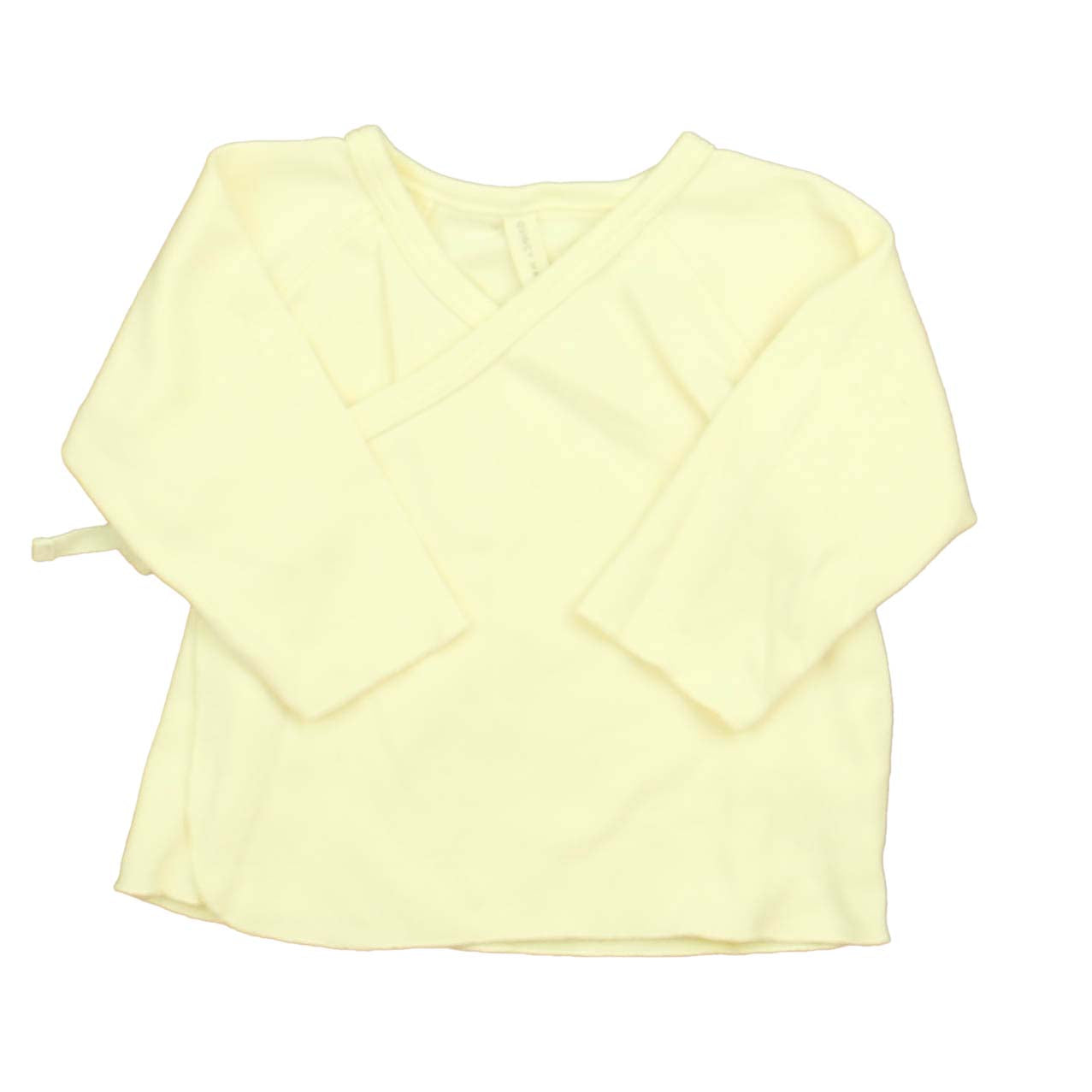 Quincy Mae Unisex Ivory Long Sleeve Shirt Size: 3-6 Months Ivory