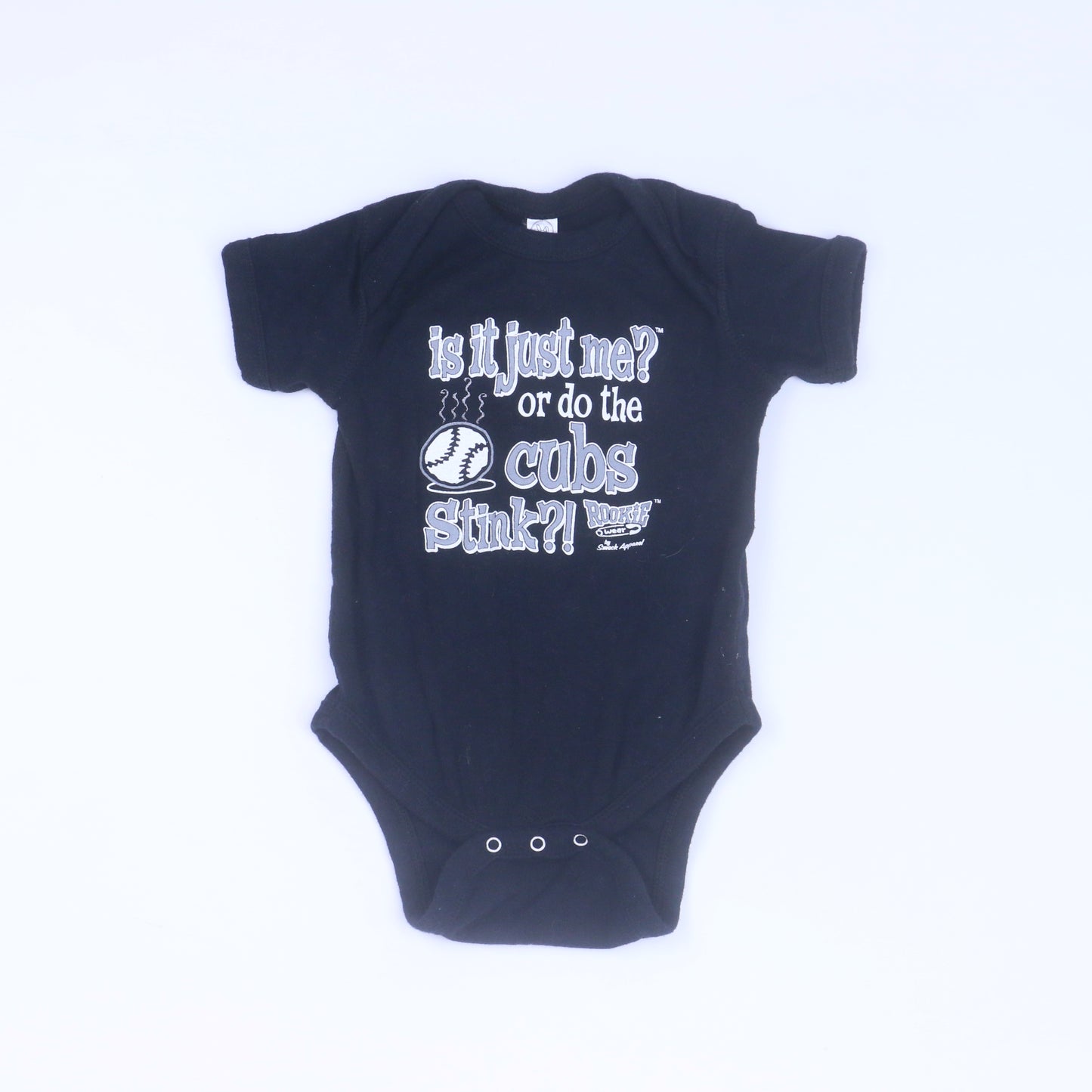 Rabbit Skins Boys Black Onesie Size: 12 Months