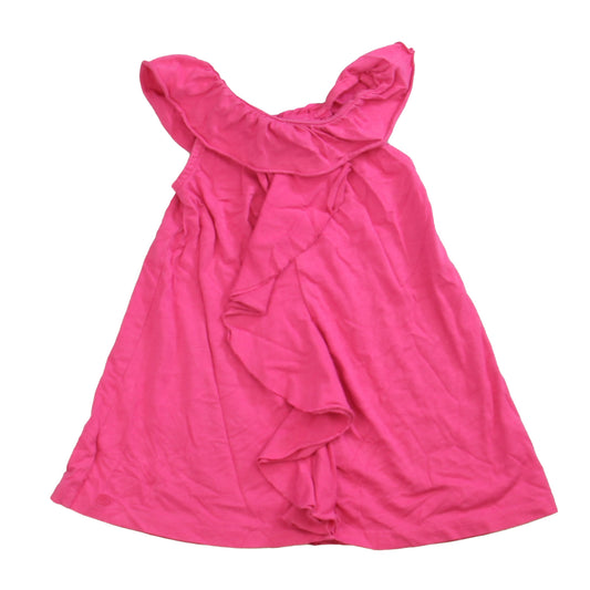 Ralph Lauren Girls Pink Dress Size: 12 Months Pink