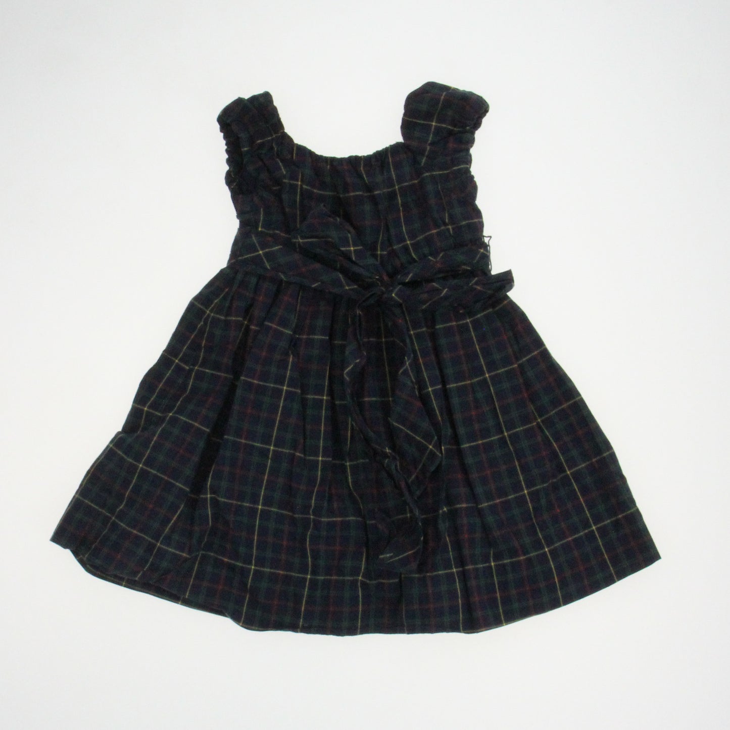 Ralph Lauren Girls Navy | Plaid Dress Size: 18 Months Navy | Plaid