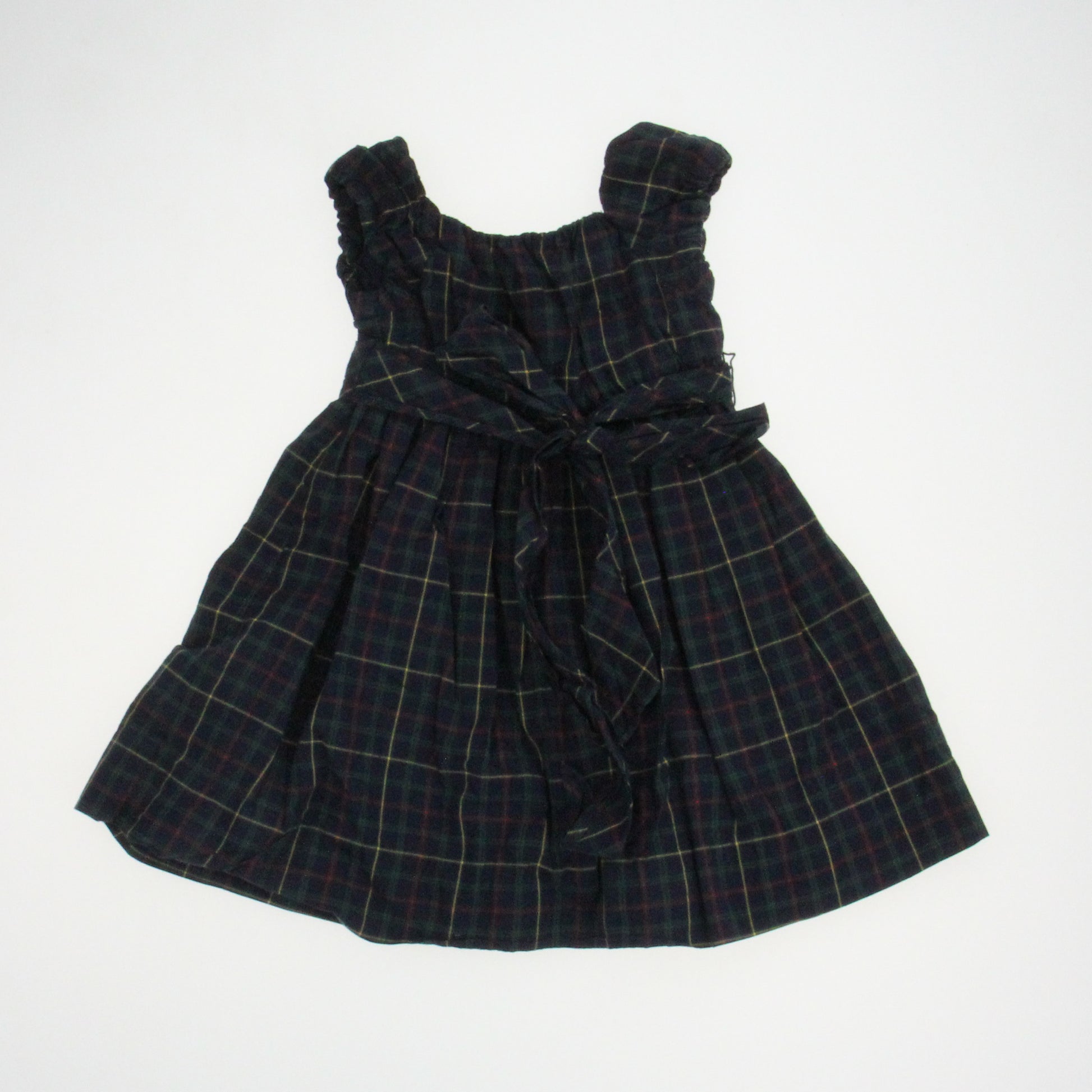 Ralph Lauren Girls Navy | Plaid Dress Size: 18 Months Navy | Plaid