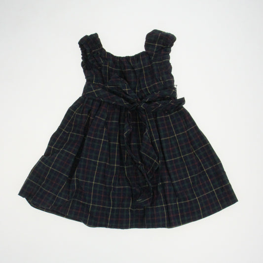 Ralph Lauren Girls Navy | Plaid Dress Size: 18 Months Navy | Plaid