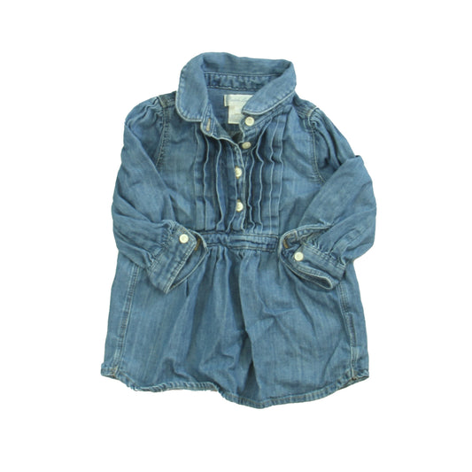 Ralph Lauren Girls Blue Blouse Size: 6 Months Blue