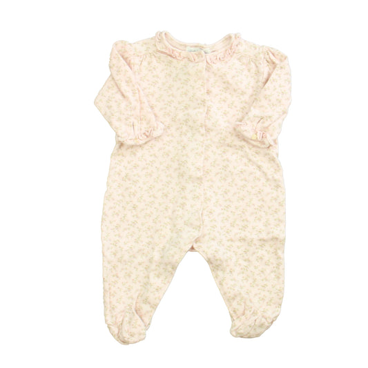Ralph Lauren Girls Pink Floral Long Sleeve Outfit Size: 6 Months Pink Floral