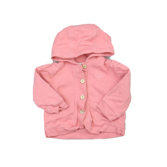 Ralph Lauren Girls Pink Hoodie Size: 9 Months Pink