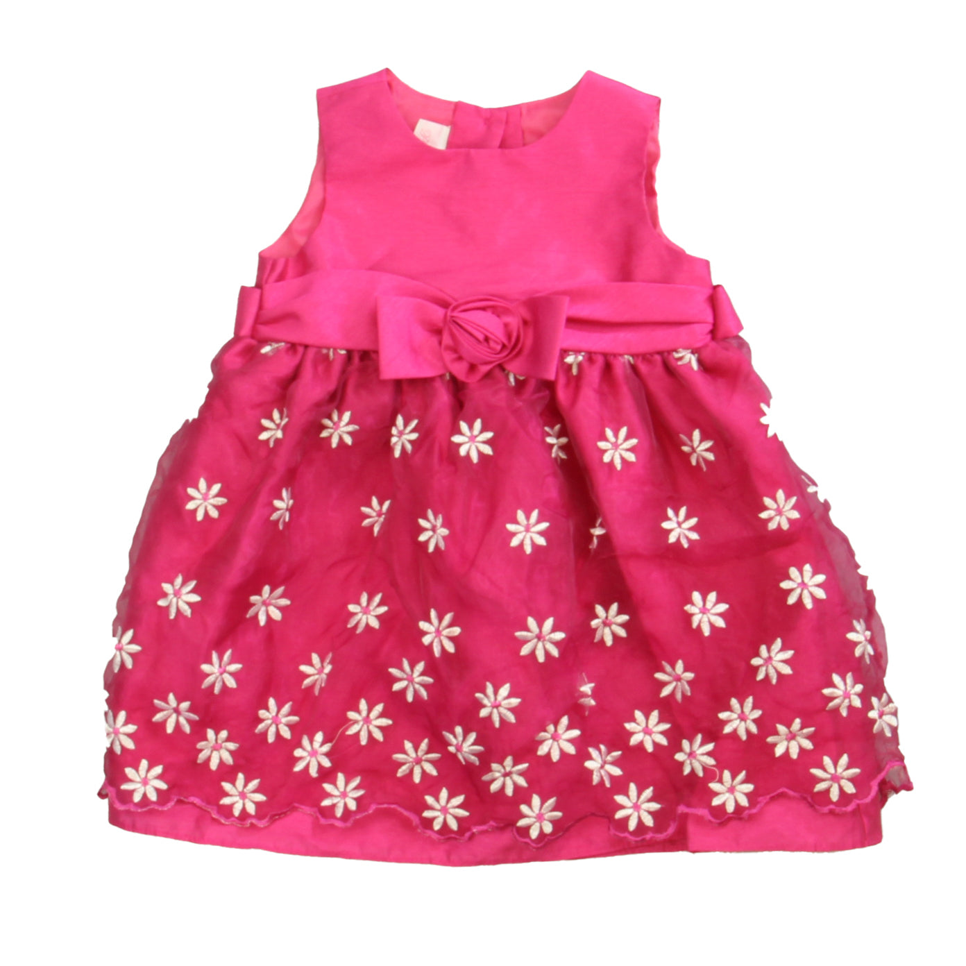 Rare Editions Girls Pink Dress Size: 24 Months Pink